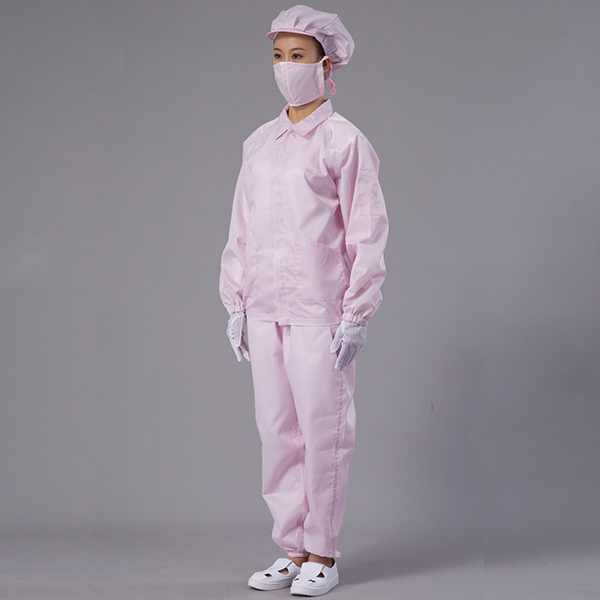 防靜電翻領(lǐng)分體服